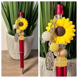Our Lady of Guadalupe Beaded Pen